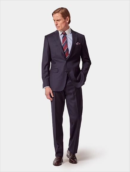 Grey Full Canvas Suit - Made in Italy