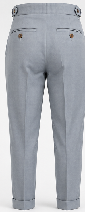 Milano Trouser- Slate Blue thumbnail 4