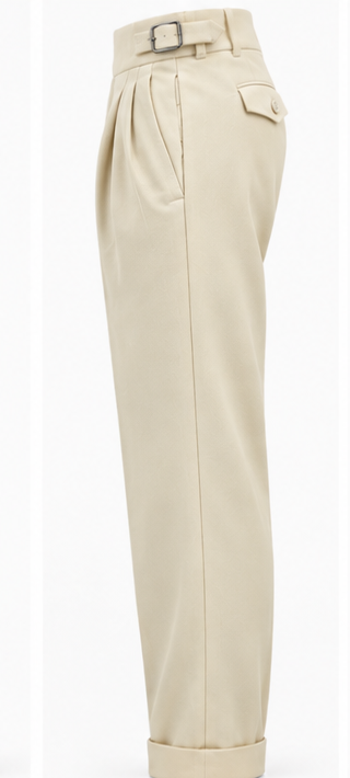 Milano Trouser- Ivory thumbnail 3
